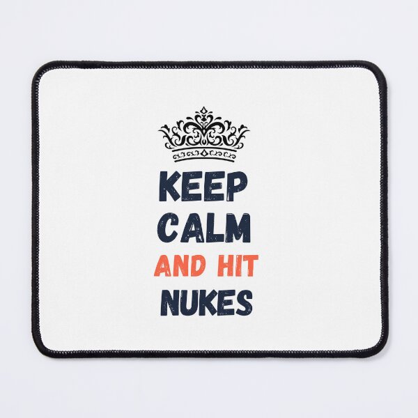 Item preview,  Keep calm and hit nukes Classic T-Shirt designed and sold by redpalaceark.