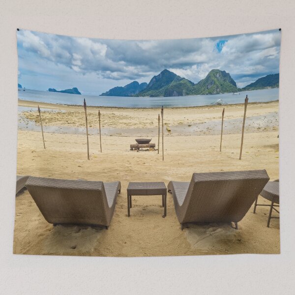 Artikelvorschau, Marimegmeg Beach, El Nido, Palawan, Philippinen entworfen und verkauft von Ross.A.Campbell.