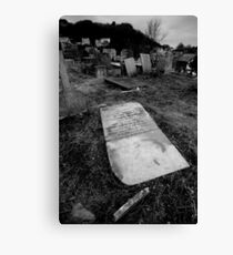 headstone Canvas Print