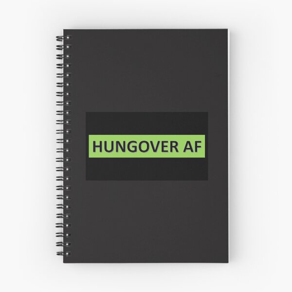 Item preview, Hungover AF designed and sold by AdzSpirit.