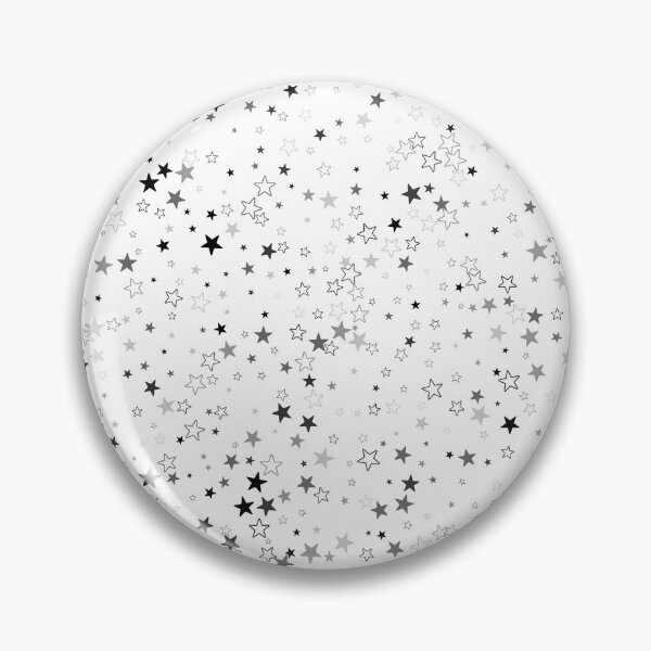 Item preview, Starry black and white sky designed and sold by HelgaScand.