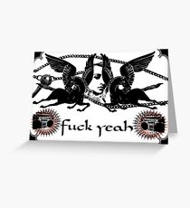 F#@$ Yeah! Greeting Card