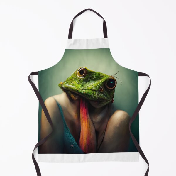 Item preview, Frog Licking a Woman designed and sold by Gallery of Weirdness.