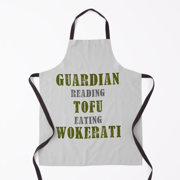 Item preview, Guardian Reading Tofu Eating Wokerati T-Shirt! designed and sold by RedBubbleBath.