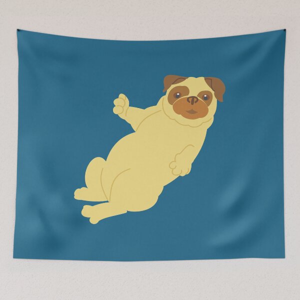 Item preview, Playful Pug Dog designed and sold by evisionarts.