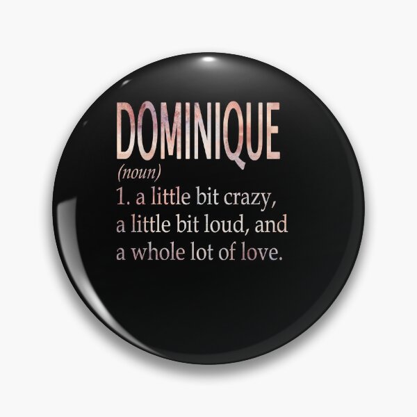 Item preview, Dominique Girl Name Definition designed and sold by BrookHBung.