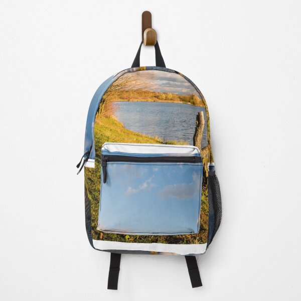 Item preview, Autumn scenery with lake and colorful tree designed and sold by honza28683.