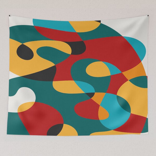 Item preview, Surreal Shapes (Miro Inspired) designed and sold by Texterns.