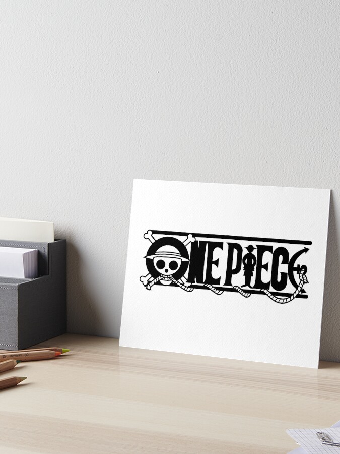 Black One Piece Logo