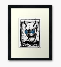 Hunter S. Thompson: Guilty until Innocent Framed Print