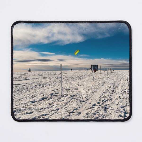 Item preview, winter mountains with beaitufl sky and snowkites designed and sold by honza28683.