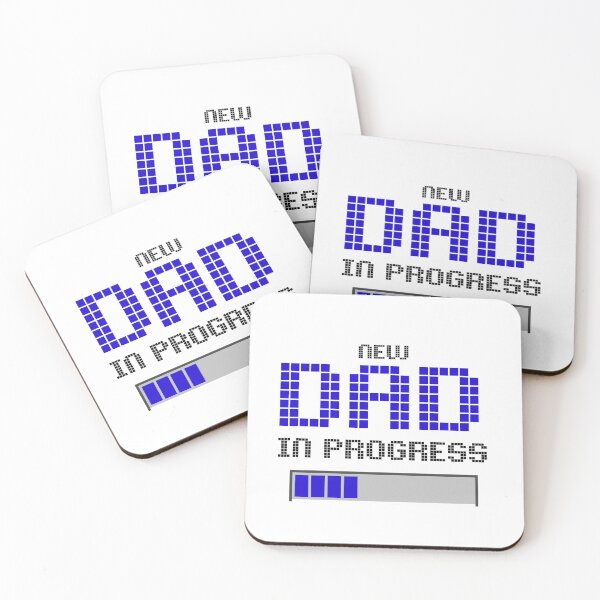 Item preview, New Dad In Progress, Baby Shower Gift for Daddy, Father, Husband or Dad to Be designed and sold by Kubala.