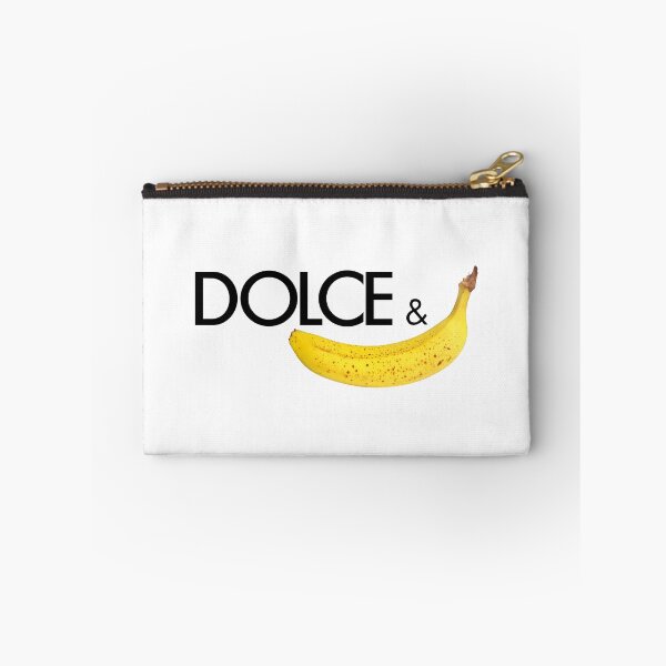 Item preview, Dolce & Banana (A Real One) joke brand wordplay minimalism pop art posh designed and sold by marie-inks.