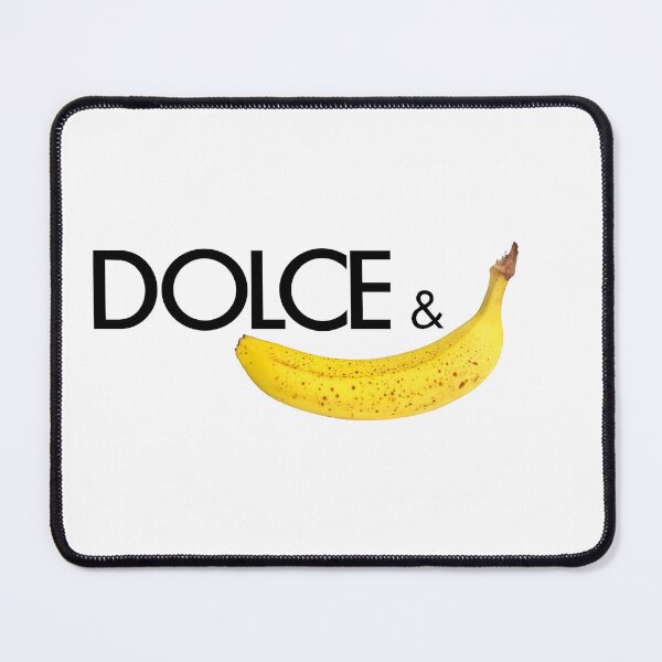 Item preview, Dolce & Banana (A Real One) joke brand wordplay minimalism pop art posh designed and sold by marie-inks.