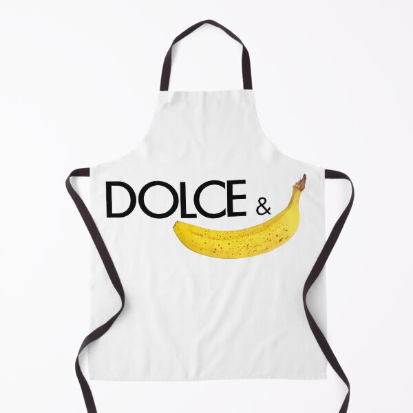 Item preview, Dolce & Banana (A Real One) joke brand wordplay minimalism pop art posh designed and sold by marie-inks.