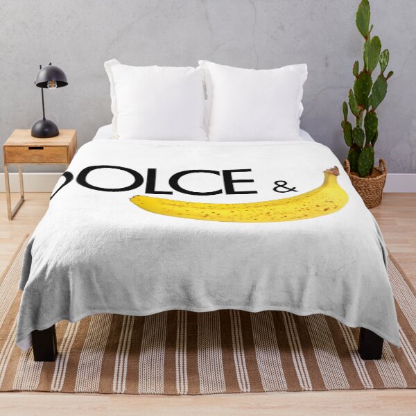 Item preview, Dolce & Banana (A Real One) joke brand wordplay minimalism pop art posh designed and sold by marie-inks.