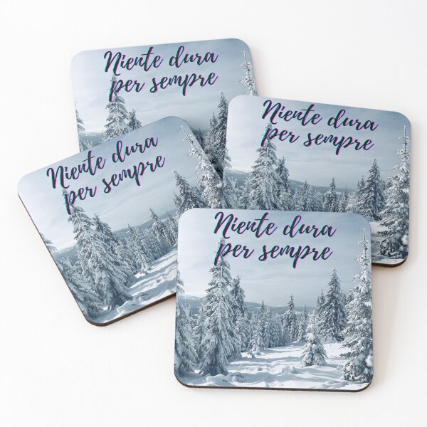Item preview, Nothing lasts forever - popular Italian quotes theme gifts  designed and sold by RebelliousRosee.