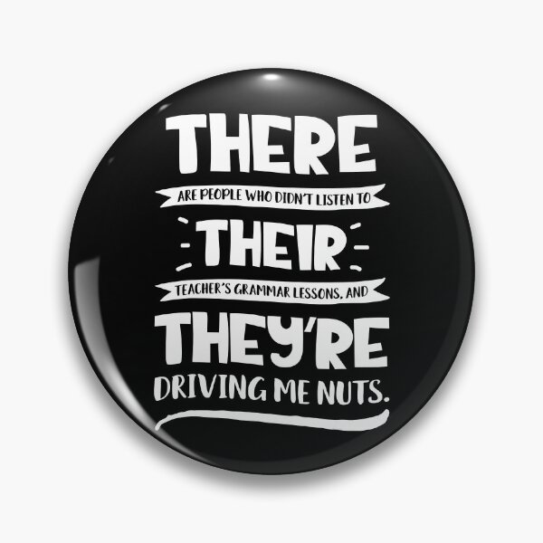 Item preview, There Their They're English Grammar Funny Teacher designed and sold by ArcWarden-art.