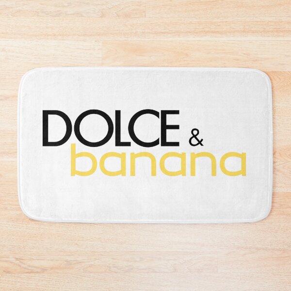 Item preview, Dolce & Banana (Not a Real One) joke brand wordplay minimalism pop art posh designed and sold by marie-inks.