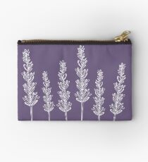 Lavender Zipper Pouch