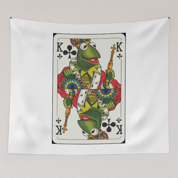 Item preview, Kermit Playing Cards King Clubs designed and sold by TanjaFranc.
