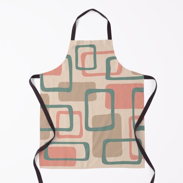 Item preview, Mid Century Modern Abstract Squares Pattern 153 designed and sold by tonymagnerart.