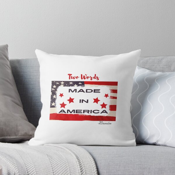 Item preview, Two Words Made in America Brandon Biden T-Shirt designed and sold by ElfriedaMiller.