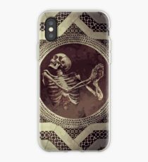 Hannibal: Dancing Skull + Skeleton Mosaic iPhone Case