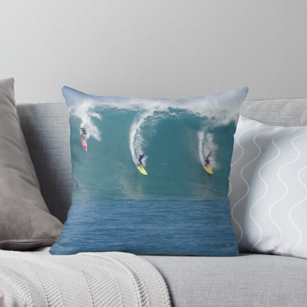 Item preview, Waimea Bay Three Surfers designed and sold by kevin smith  skystudiohawaii.
