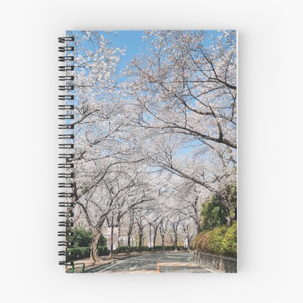 Item preview, Road Surrounded by Cherry Blossoms designed and sold by TheVIP.