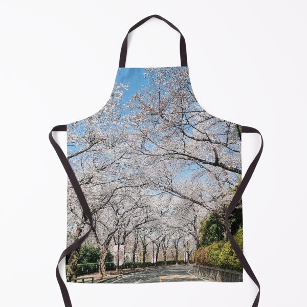 Item preview, Road Surrounded by Cherry Blossoms designed and sold by TheVIP.