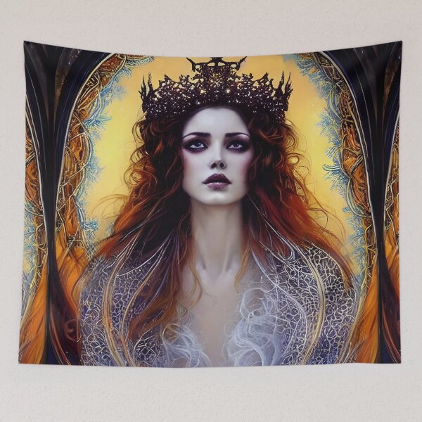 Item preview, Praying queen designed and sold by Red Witch Art.