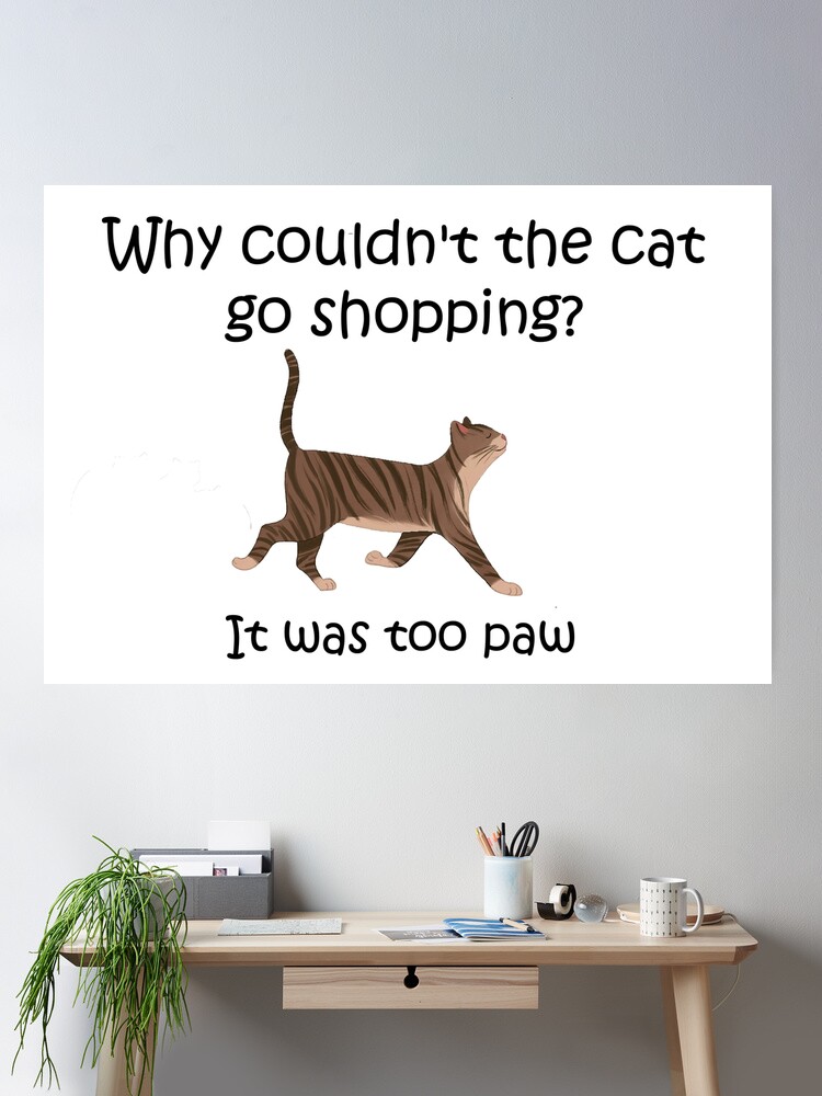 Cats go shopping sale