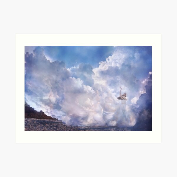Where Earth Meets The Sky Art Print