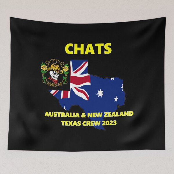 Item preview, chats Australia & new zealand texas crew 2023 designed and sold by WINTERMYER.