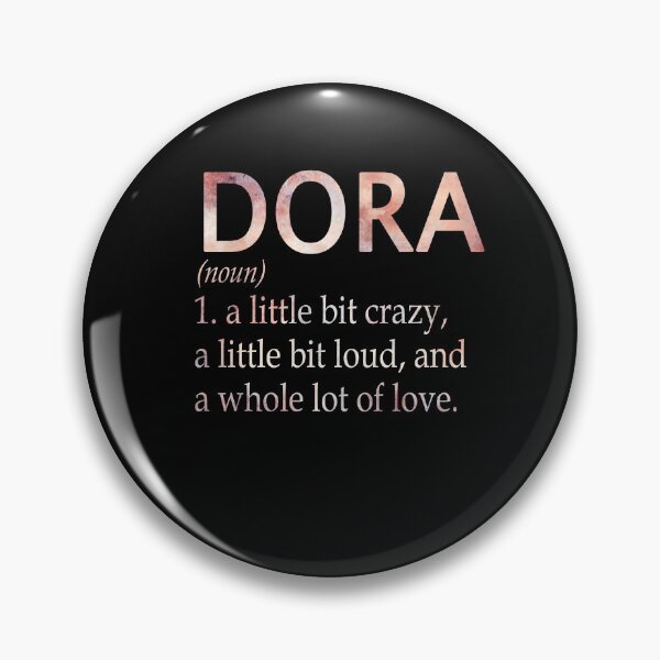 Artikelvorschau, Definition des Mädchennamens Dora entworfen und verkauft von BrookHBung.
