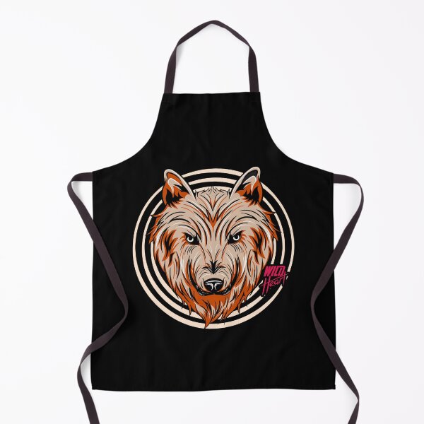 Item preview, Fierce angry wolf head illustration designed and sold by Verro Riezie.