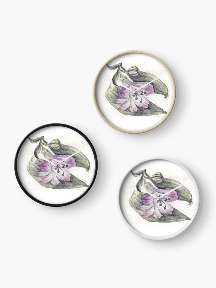 Thumbnail 3 of 4, Clock, Flower designed and sold by Edward Nekrasov.