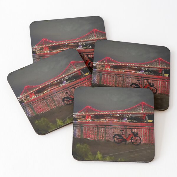 Item preview, Story Bridge by night - Brisbane designed and sold by TonyCrehan.