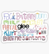 Glee Large Sticker