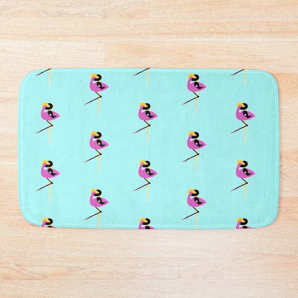 Item preview, Pink Black Yellow Flamingo in a Knot designed and sold by marie-inks.