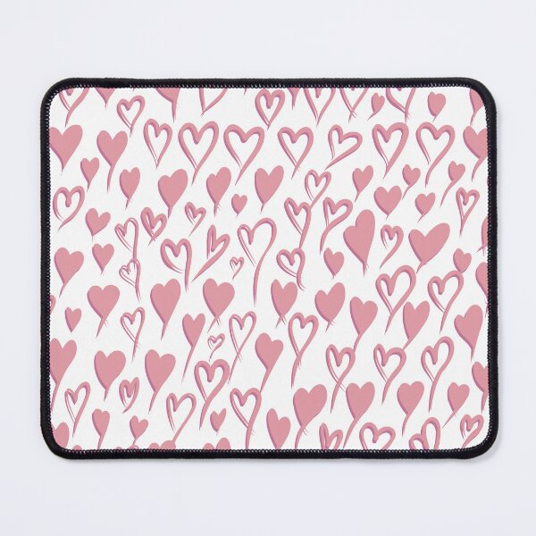 Item preview, Love heart pattern in pale pink designed and sold by Dani Vittz.