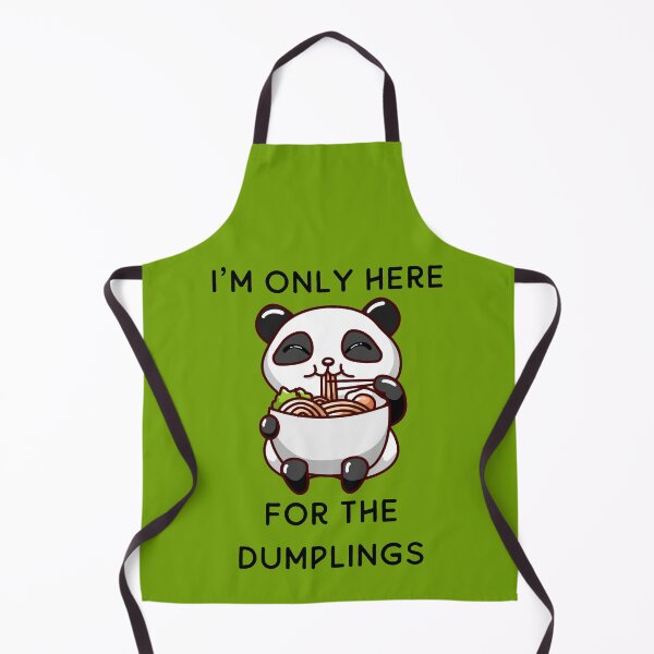 Item preview, I'm Only Here For The Dumplings designed and sold by RockBeeDesigns.