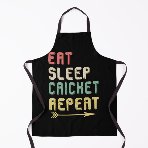 Item preview, Eat Sleep Cricket Repeat Vintage Color Essential T-Shirt designed and sold by EffieDietrich.