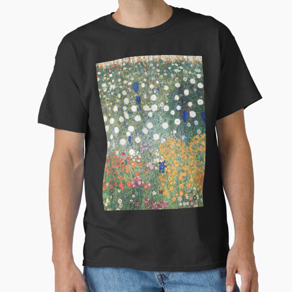 Aperçu de l'œuvre Jardin fleuri de Klimt créée et vendue par maniacfitness.