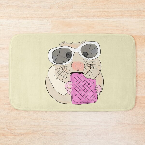 Item preview, Hamster eating wafer designed and sold by personpotato.