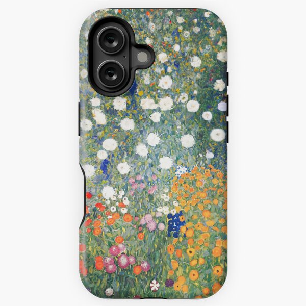 Aperçu de l'œuvre Jardin fleuri de Klimt créée et vendue par maniacfitness.