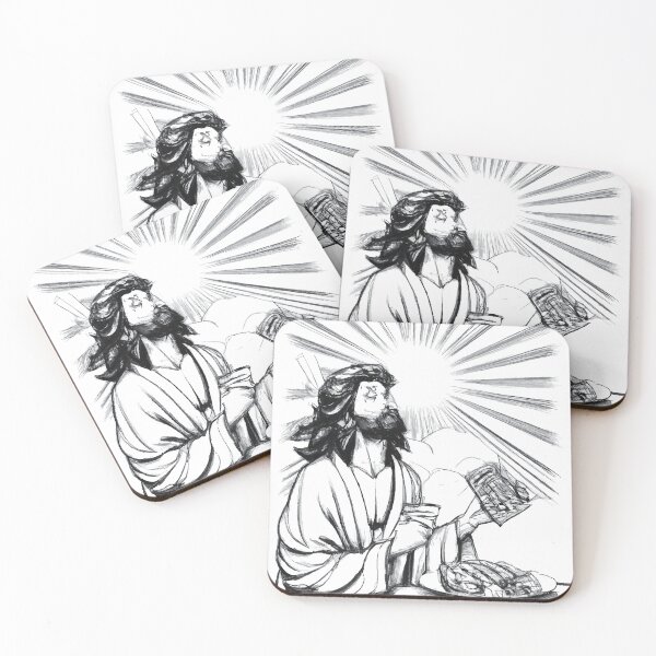 Item preview, Jesus Loves Waffles designed and sold by bullshirter.