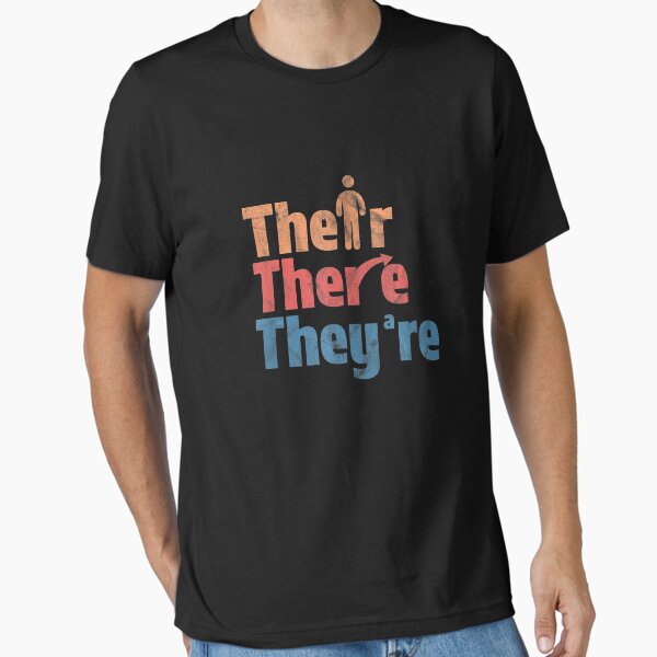 Item preview, there their they're funny english teacher designed and sold by EffieDietrich.