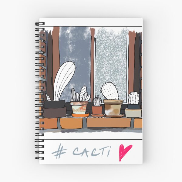 Item preview, #CactiLove Cactuses Cacti Brick Wall Shelves Window  designed and sold by marie-inks.